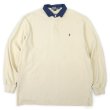 画像1: 90's Polo Ralph Lauren ラガーシャツ “CREAM” (1)