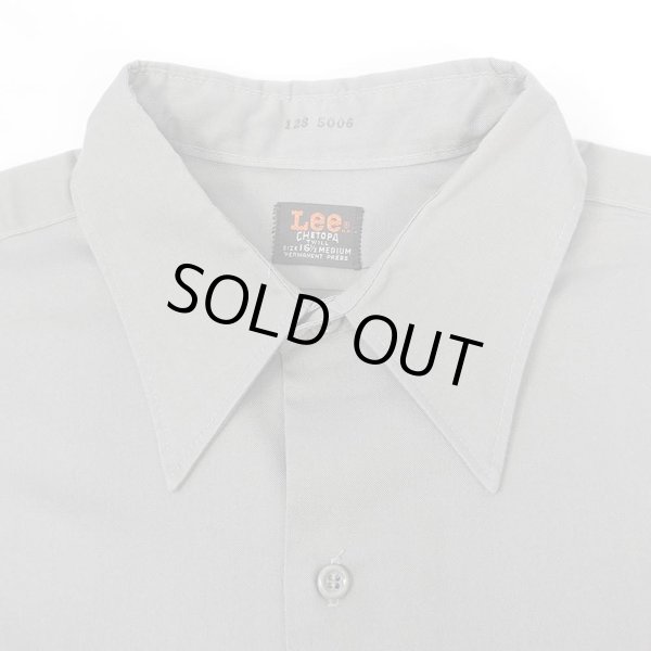 画像3: 70s Lee CHETOPA TWILL ワークシャツ "DEADSTOCK" (3)
