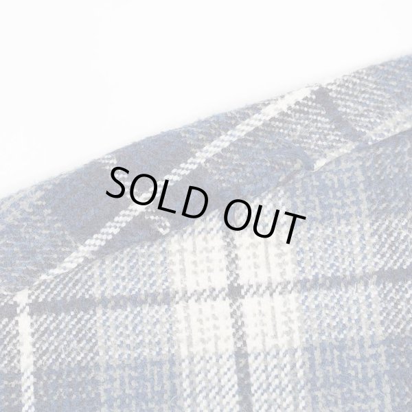 画像5: 90's ST JOHN'S BAY オンブレチェック柄 ヘビーネルシャツ "NAVY Plaid" (5)