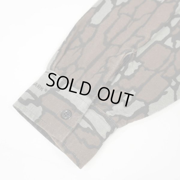 画像4: 90's FIVE BROTHER トレバークカモ柄 シャモアクロスシャツ "MADE IN USA" (4)