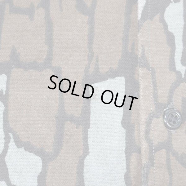 画像5: 90's FIVE BROTHER トレバークカモ柄 シャモアクロスシャツ "MADE IN USA" (5)