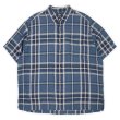 画像1: 00's DOCKERS S/S リネン×レーヨン ボックスシャツ (1)