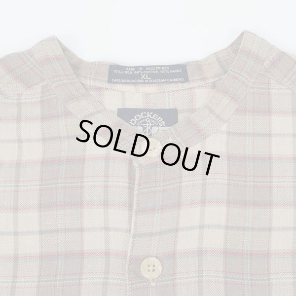 画像3: 90's DOCKERS バンドカラーシャツ (3)