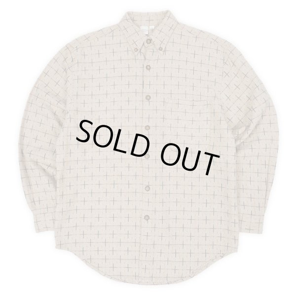 画像1: 90's THE TERRITORY AHEAD 総柄 ボタンダウンシャツ (1)