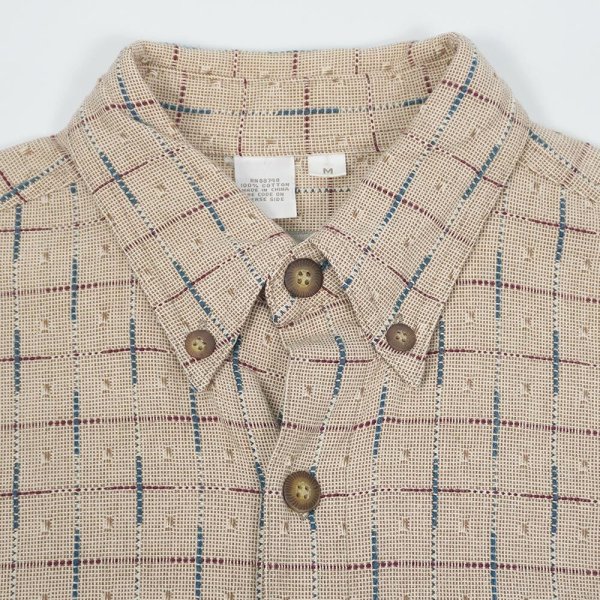 画像4: 90's THE TERRITORY AHEAD 総柄 ボタンダウンシャツ (4)