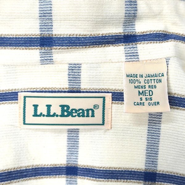 画像2: Late 90's L.L.Bean コットンワークシャツ (2)