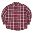 画像1: 00's ST JOHN'S BAY フランネル ボタンダウンシャツ "Ombre Plaid" (1)