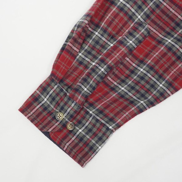 画像4: 90's NORTHWEST TERRITORY アクリル フランネルシャツ "DEADSTOCK / Red Plaid" (4)