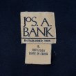 画像2: 90's Jos.A.BANK S/S オープンカラーシャツ "BLACK / SILK" (2)