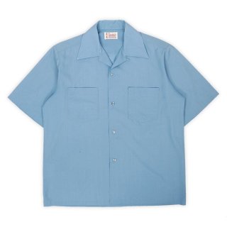 70s town craft オープンカラーシャツ 70's TOWNCRAFT S/S オープンカラーシャツ - used&vintage box Hi-smile