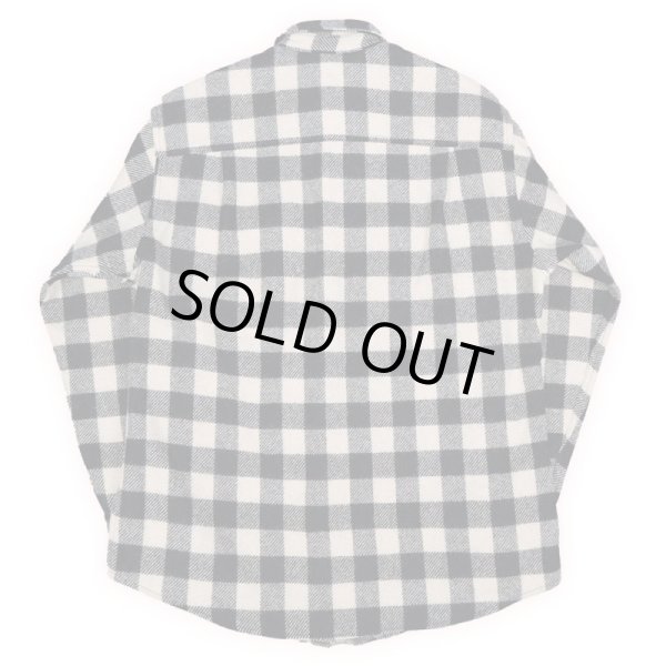 画像2: Woolrich ブロックチェック柄 ウールシャツ (2)