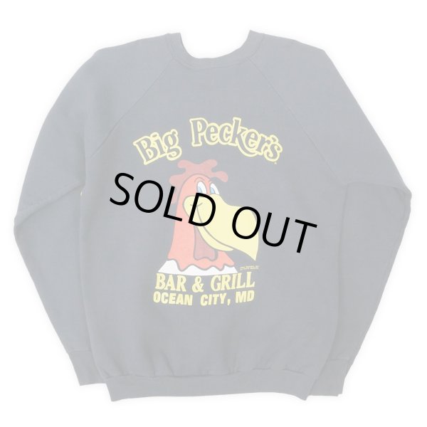 画像2: 80's BIG Pecker's BAR & GRILL スウェット "MADE IN USA" (2)