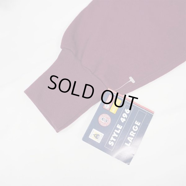 画像3: 90's MV SPORT リバースウィーブタイプ カレッジプリントスウェット "DEADSTOCK" (3)