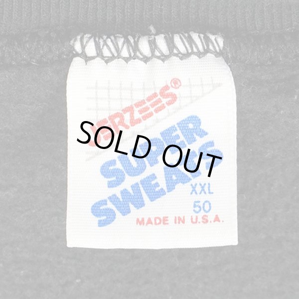 画像2: 90's JERZEES スウェットシャツ "MADE IN USA / BLACK" (2)