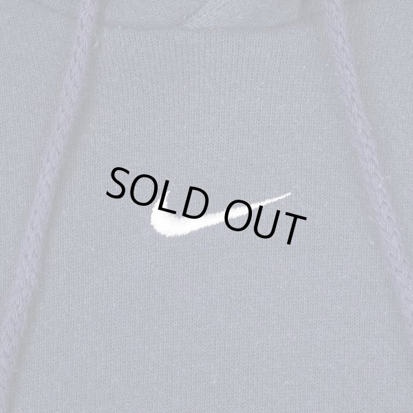 画像3: Early 00's NIKE センタースウォッシュ スウェットパーカー "NAVY" (3)