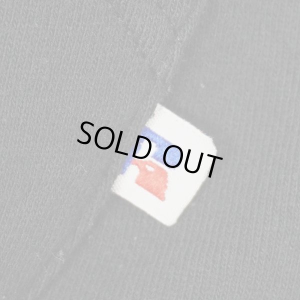 画像3: 80's RUSSELL ロゴプリント スウェットパーカー "MADE IN USA / Black" (3)