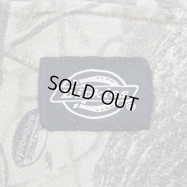 画像3: Early 00's Dickies リアルツリーカモ柄 フルジップ スウェットパーカー (3)