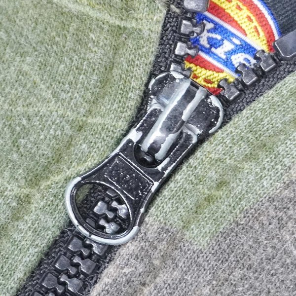 画像4: Early 00's Dickies リアルツリーカモ柄 フルジップ スウェットパーカー (4)