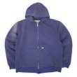 画像1: 80's Carhartt サーマルライナー フルジップ スウェットパーカー "MADE IN USA" (1)