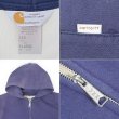 画像3: 80's Carhartt サーマルライナー フルジップ スウェットパーカー "MADE IN USA" (3)