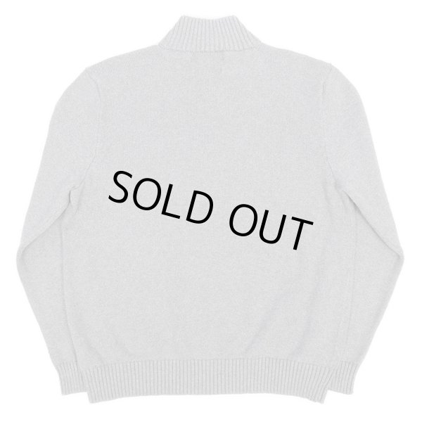 画像2: 90's Polo Ralph Lauren ハーフジップ コットンニット (2)