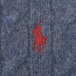 画像3: 90's Polo Ralph Lauren ケーブル編み ウールニット (3)