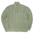 画像1: Early 00's Polo Ralph Lauren ケーブル編み シルクニット (1)