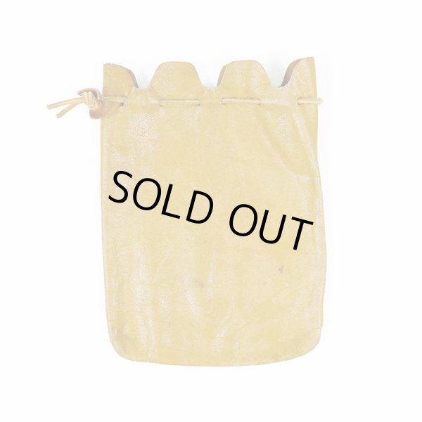 画像2: 70's L.L.Bean レザー巾着 "筆記体タグ" (2)