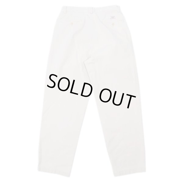 画像2: 90's Polo Ralph Lauren 2タック チノトラウザー (2)