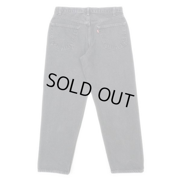 画像2: 00's Levi's 550 ブラックデニムパンツ "W34 L29" (2)