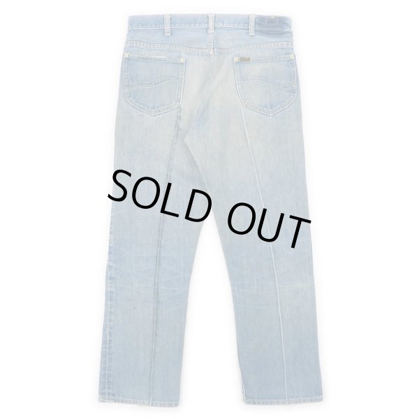 画像2: Early 70's Lee 101Z デニムパンツ "サイド黒タグ / MADE IN USA" (2)