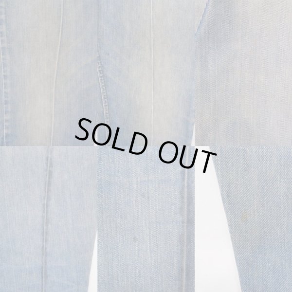 画像4: Early 70's Lee 101Z デニムパンツ "サイド黒タグ / MADE IN USA" (4)