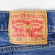 画像3: 00's Levi's 505 デニムパンツ “W31 L30” (3)