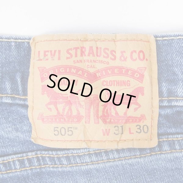 画像3: 00's Levi's 505 デニムパンツ “W31 L30” (3)