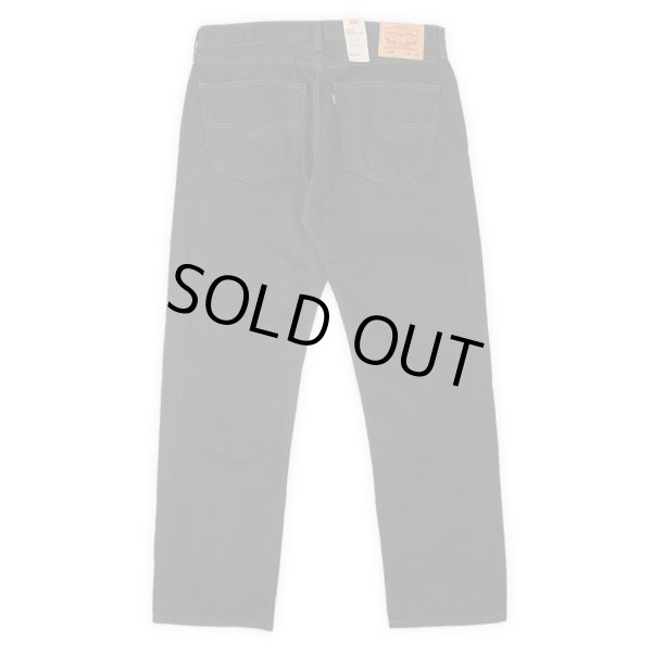 画像2: 00's Levi's 505 ブラックデニムパンツ "W36 L32 / DEADSTOCK" (2)