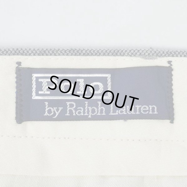 画像3: 90's Polo Ralph Lauren 1タック トラウザー “COTTON × WOOL” (3)