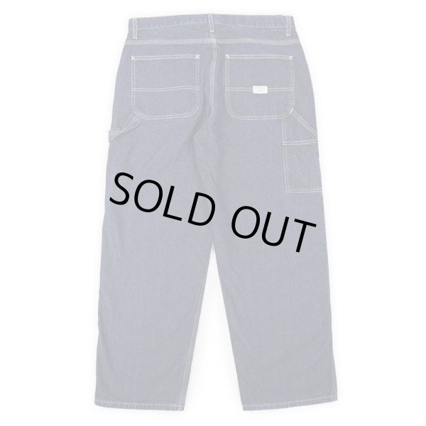 画像2: 00's OLD GAP デニムペインターパンツ "W35 L30" (2)