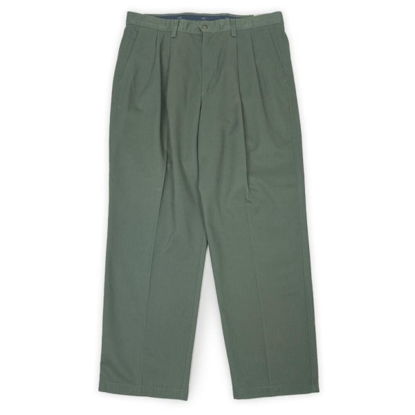 画像1: Early 00's DOCKERS 2タック チノトラウザー “DEADSTOCK / W35 L30” (1)