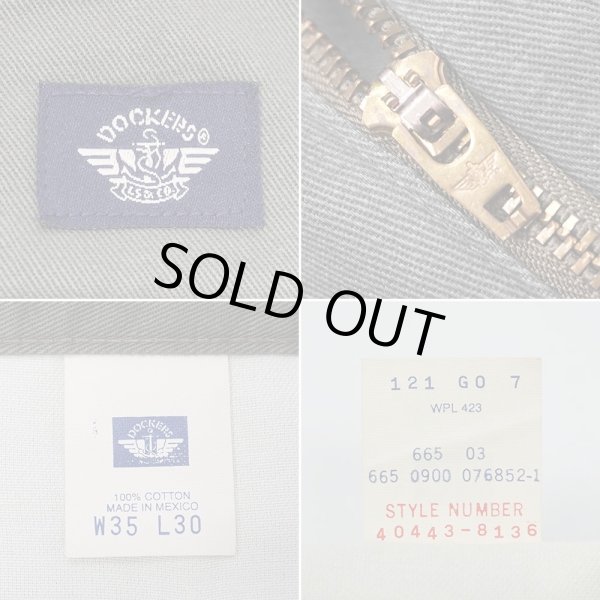 画像3: Early 00's DOCKERS 2タック チノトラウザー “DEADSTOCK / W35 L30” (3)