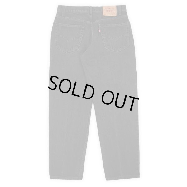 画像2: Late 90's Levi's 550 ブラックデニムパンツ “W34 L30” (2)