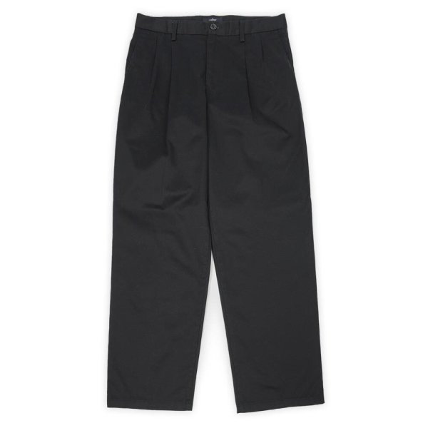 画像1: 00's DOCKERS 2タック チノトラウザー "BLACK / W32 L30" (1)