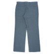 画像2: 80's Levi's アクションスラックス "MADE IN USA / Heather Blue / W35 L30相当" (2)