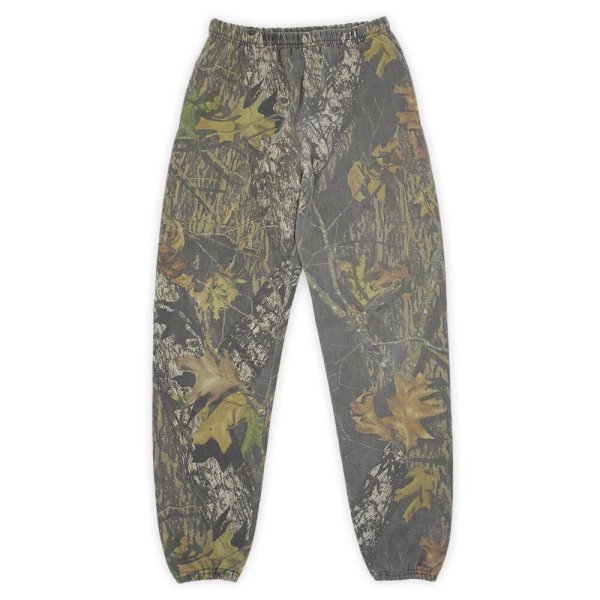 画像1: 00's JERZEES リアルツリーカモ柄 スウェットパンツ (1)