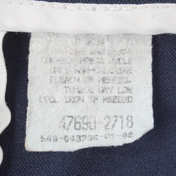 画像4: 90's Levi's アクションスラックス "NAVY / W38 L31相当" (4)
