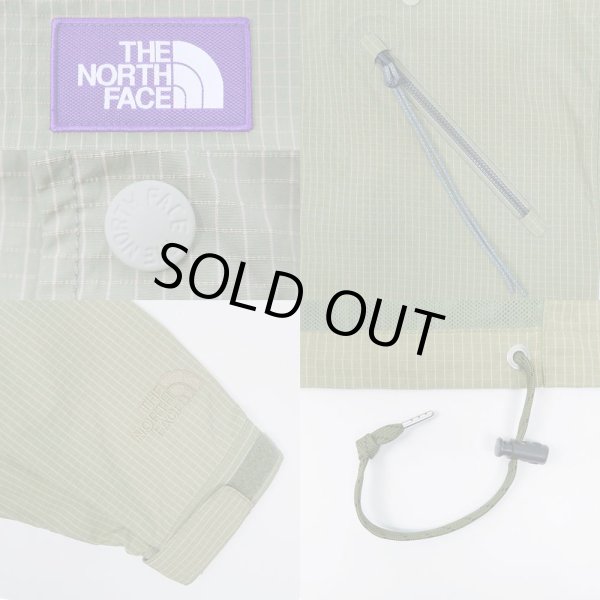 画像3: THE NORTH FACE PURPLE LABELColor Ripstop Mountain Wind Jacket "Light khaki" (3)