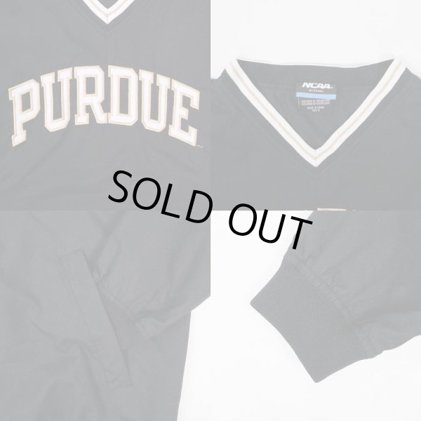 画像3: 90's NCAA Vネック プルオーバー "PURDUE" (3)