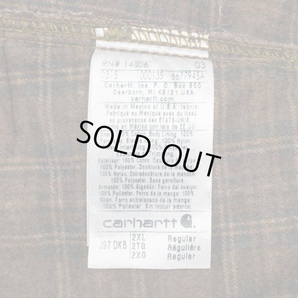 画像4: 00's Carhartt デトロイトジャケット "DEADSTOCK" (4)