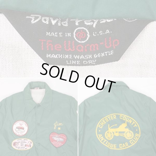画像2: 80's CHESTER COUNTY ANTIQUE CAR CLUB ナイロンコーチジャケット "MADE IN USA / Patch Custom" (2)