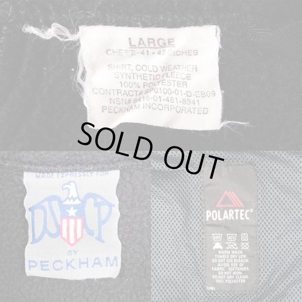 画像3: ECWCS GENII POLARTEC フリースジャケット “LARGE / BLACK” (3)