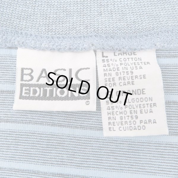 90's Basic Editions マルチボーダーTシャツ 